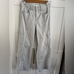 Abercrombie Kids Light Gray Cargo Pants
